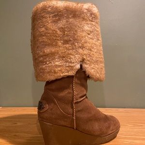 BEARPAW heeled winter boots